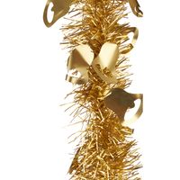 Arte r folieslinger - goud - 200 x 12 cm - kerstslinger   -
