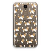 Doggy: LG K10 (2017) Transparant Hoesje