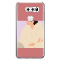 Cosy: LG V30 Transparant Hoesje