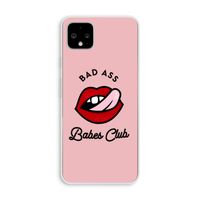 Badass Babes Club: Pixel 4 XL Transparant Hoesje