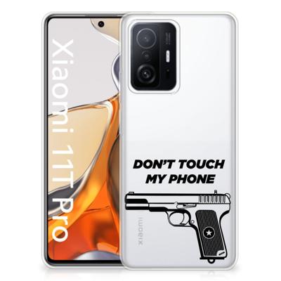 Xiaomi 11T | 11T Pro Silicone-hoesje Pistol DTMP Xiaomi 11T | 11T Pro Silicone-hoesje Pistol DTMP
