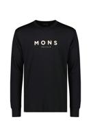 Mons Royale Yotei Merino Classic Long Sleeve Longsleeve T-Shirt Heren Black XL