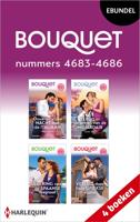 Bouquet e-bundel nummers 4683 - 4686 - Clare Connelly, Annie West, Kim Lawrence, Lorraine Hall - ebook