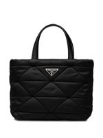 Prada sac cabas Re-Nylon matelassé - Noir