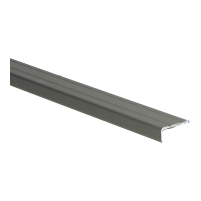 Hoeklijnprofiel zelfklevend 10 mm RVS geborsteld - 300 cm