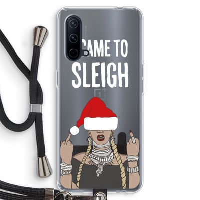 Came To Sleigh: OnePlus Nord CE 5G Transparant Hoesje met koord