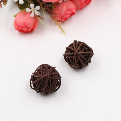 10 stuks kunstmatige stro bal voor Birthday Party bruiloft Kerstmis Home decor (Coofee)