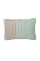 Pip Studio Sierkussen Blockstripe Licht Groen