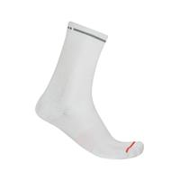 Castelli Premio evo 18 sock wit unisex