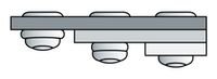 Gesipa Blindklinknagel | klinknagelschacht d x l 4 x 13 mm | aluminium / staal standaard | 500 stuks - 1433827 1433827