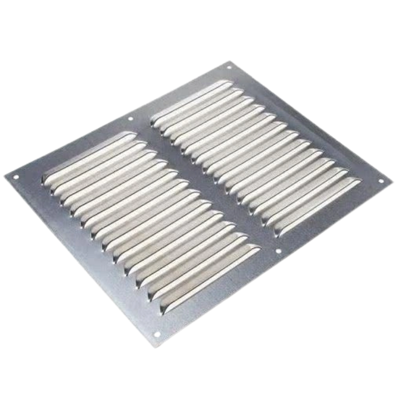 Aluminium Schoepenrooster Opbouw 300 X 250mm - Alu (1-3025a)