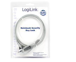 LogiLink Notebook Security Lock w/ Combination kabelslot 1,5 m