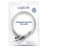 LogiLink Notebook Security Lock w/ Combination kabelslot 1,5 m - thumbnail