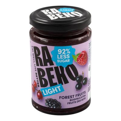 Rabeko bosvruchten jam light 230 gram