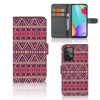 Samsung Galaxy A52 | Telefoon Hoesje | Aztec Paars