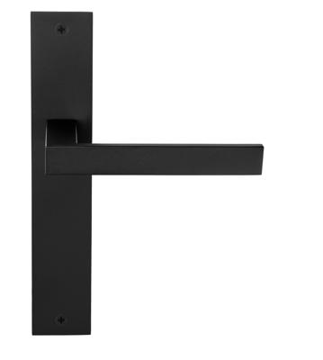 Formani Square LSQ2-P236SFC deurkruk ongeveerd op schild blind - mat zwart