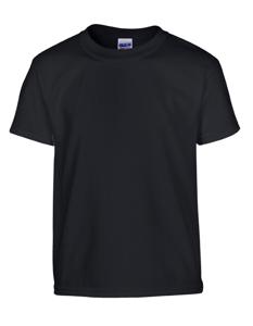 Gildan G5000K Heavy Cotton™ Youth T-Shirt - Black - XS (140/152)