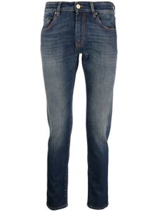 PT Torino jean slim à effet délavé - Bleu