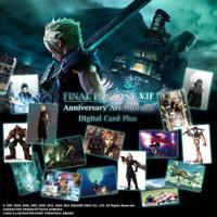 Final Fantasy VII TCG 25th Anniversary Art Museum Digital Card Plus Display