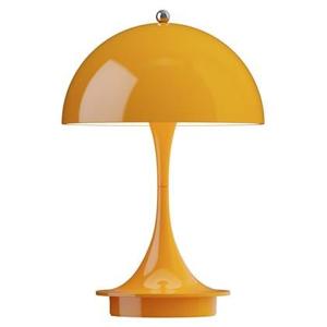 Louis Poulsen Panthella tafellamp V3 Ø16 LED oplaadbaar Opaque Orange