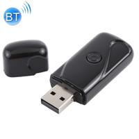 USB 2.0 Bluetooth V4.2 Audio-ontvanger Adapter voor Windows XP / Vista / 7 / 8 / 10 Mac OS (zwart)