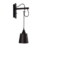 Buster and Punch - Hooked / Klein Grafiet Base Wandlamp