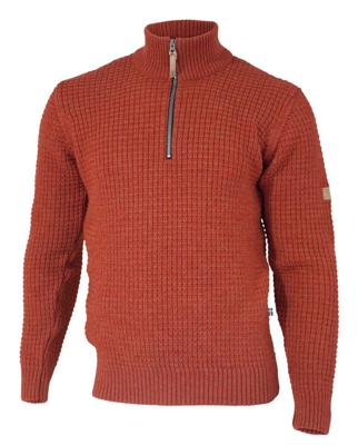 Ivanhoe Moritz Half Zip Trui Heren Red Clay M