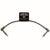 Ernie Ball 6408 patchkabel stereo haaks zwart 15 cm