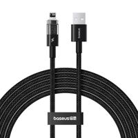 Baseus Gem USB naar IP 2.4A snellaadkabel 2 m Zwart