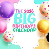 Big Birthday Kalender 2026