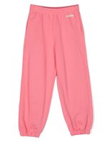 Marni Kids pantalon de jogging à logo appliqué - Rose