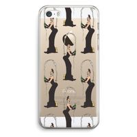 Pop Some Kim: iPhone 5 / 5S / SE Transparant Hoesje