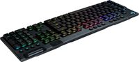 Logitech G915 LIGHTSPEED Wireless RGB Mechanical Gaming Keyboard - GL Tactile toetsenbord RF-draadloos + Bluetooth Belgisch Koolstof - thumbnail