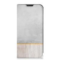 Samsung Galaxy Xcover 6 Pro Book | Wallet Case | Wood Concrete