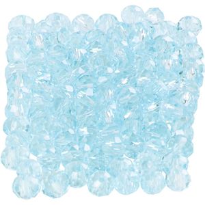 Creativ Company 61663 kabelbeschermer Ronde kraal Glas Blauw 100 stuk(s)