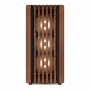 Sharkoon REBEL C70G RGB Full Tower Zwart, Hout