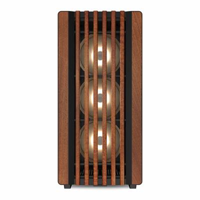 Sharkoon REBEL C70G RGB Full Tower Zwart, Hout
