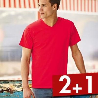 Fruit of the Loom Valueweight V-neck T