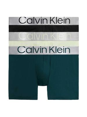 Calvin Klein - 3p Boxer Briefs - Steel Micro - C7U, Maat:S