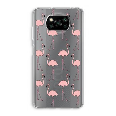 Anything Flamingoes: Xiaomi Poco X3 Pro Transparant Hoesje