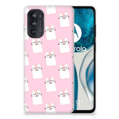 Motorola Moto G52/G82 | TPU Hoesje | Sleeping Cats