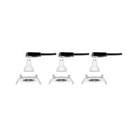 Paulmann 92980 LED-inbouwlamp Set van 3 stuks LED GU10 19.5 W Wit (mat) - thumbnail