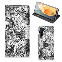 Mobiel BookCase OPPO Reno3 | A91 Skulls Angel