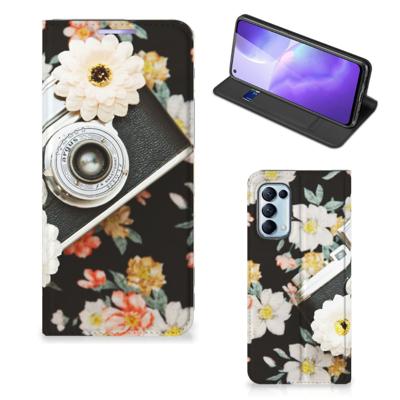 OPPO Find X3 Lite Stand Case Vintage Camera OPPO Find X3 Lite Stand Case Vintage Camera
