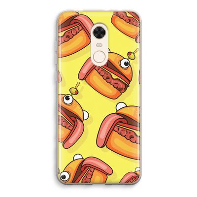 Hamburger: Xiaomi Redmi 5 Transparant Hoesje
