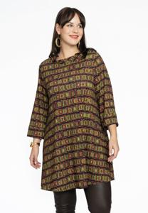 Yoek Tuniek wide bottom INFINITY | Zwart | Maat 38/40