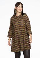Yoek Tuniek wide bottom INFINITY | Zwart | Maat 38/40