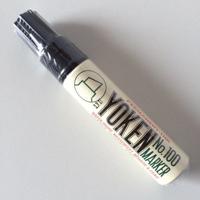 Stift Yoken Giant 100 zwart beitelpunt