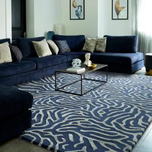 MOMO Rugs - Vloerkleed Katherine Carnaby Coral Rug Blue -