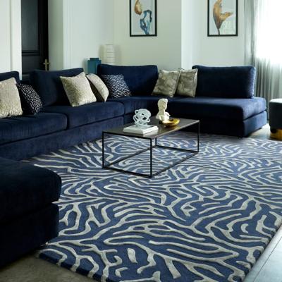 MOMO Rugs - Vloerkleed Katherine Carnaby Coral Rug Blue -